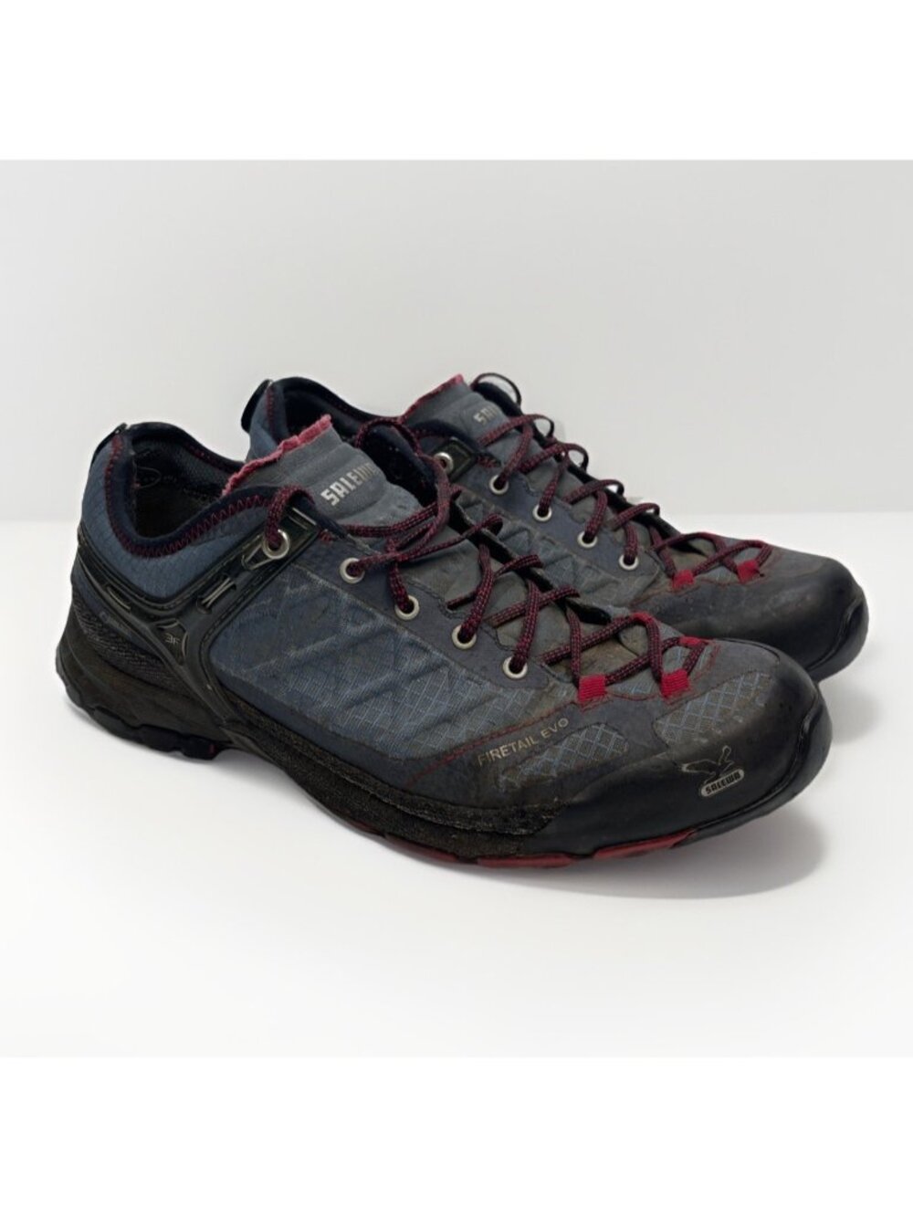 Salewa Firetail Evo GTX Gore-Tex Hiking Shoes Men’s Sz 9.5 US Black Gray Trail